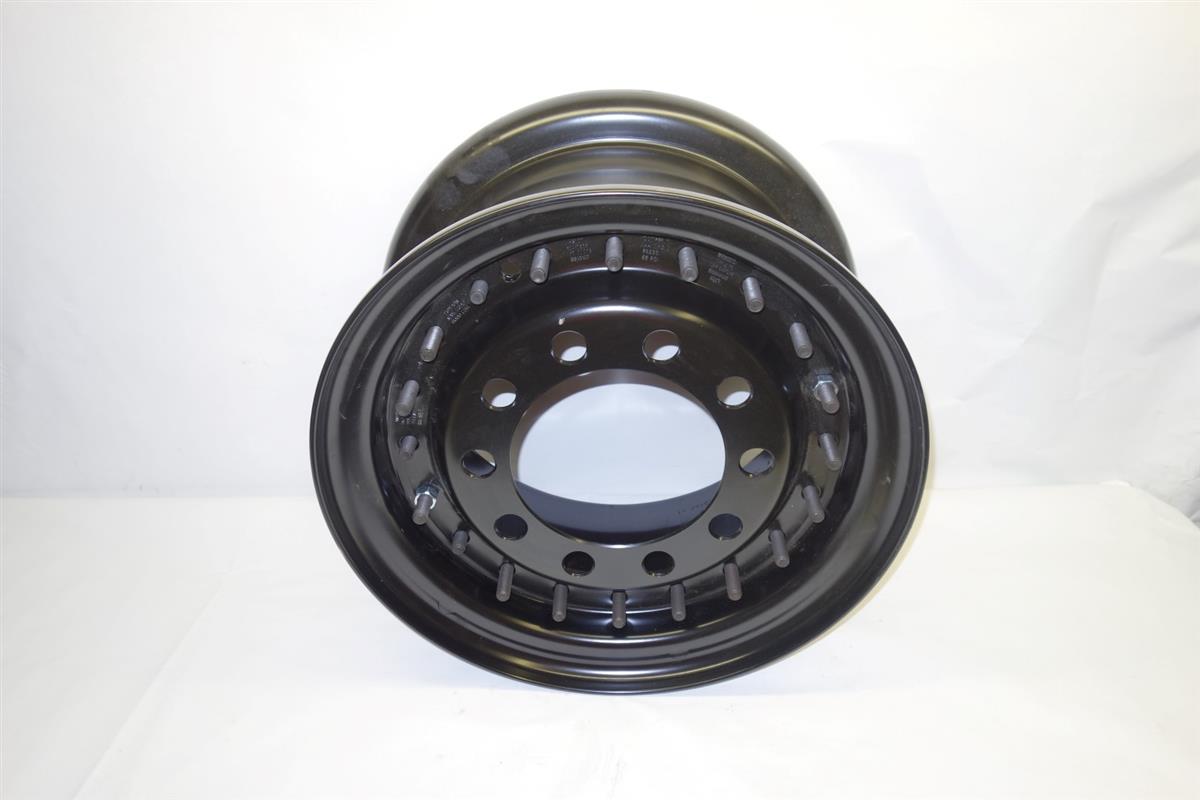 Wheel 2 Piece 10 Hole Budd Style Super Single Rim Tubeless FMTV LMTV